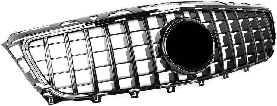 FOR MERCEDES CLS CLASS W218 C218 PANAMERICANA GT FRONT GRILLE GLOSS BLACK 11-14