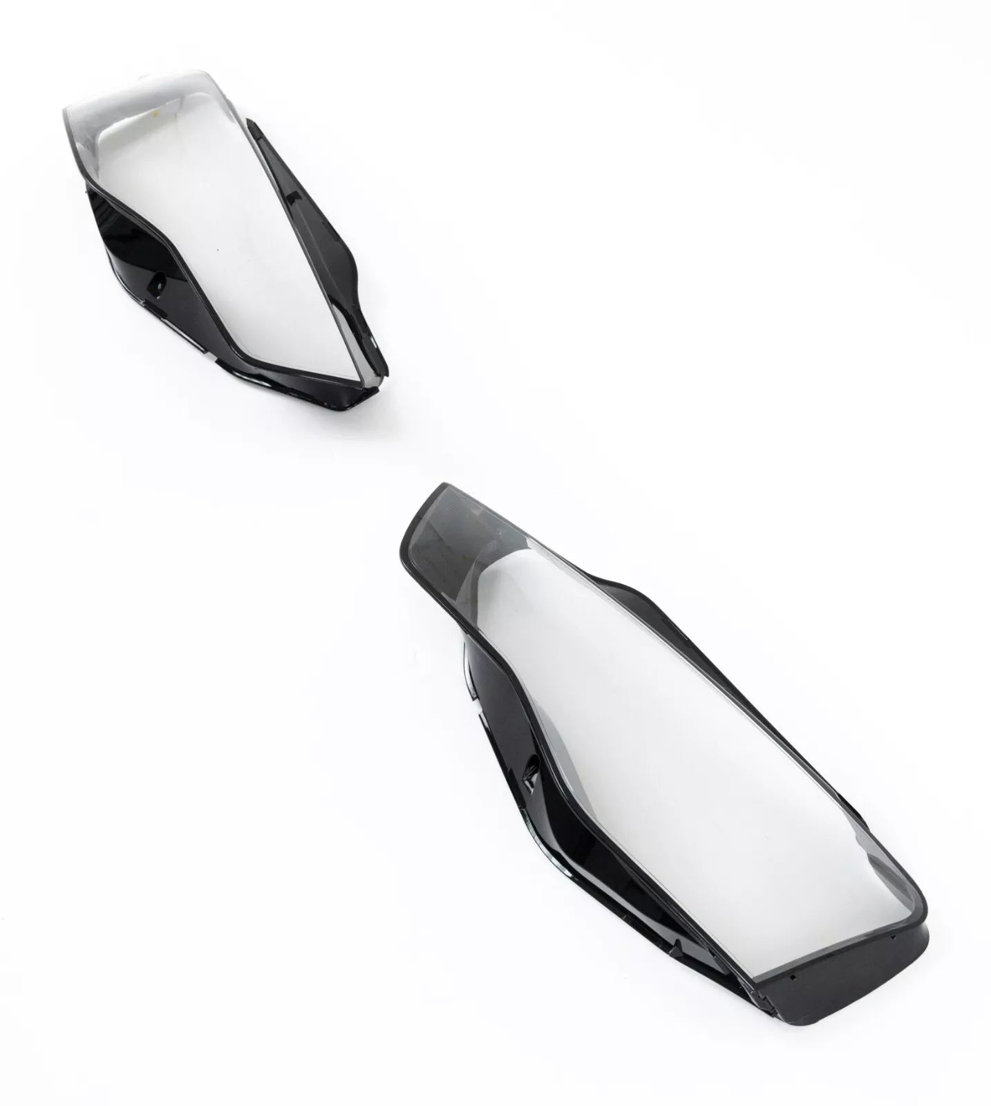 FOR AUDI A5 8F 8T PAIR HEADLIGHT LAMP GLASS LENS COVER SHADE SET 2012-2016