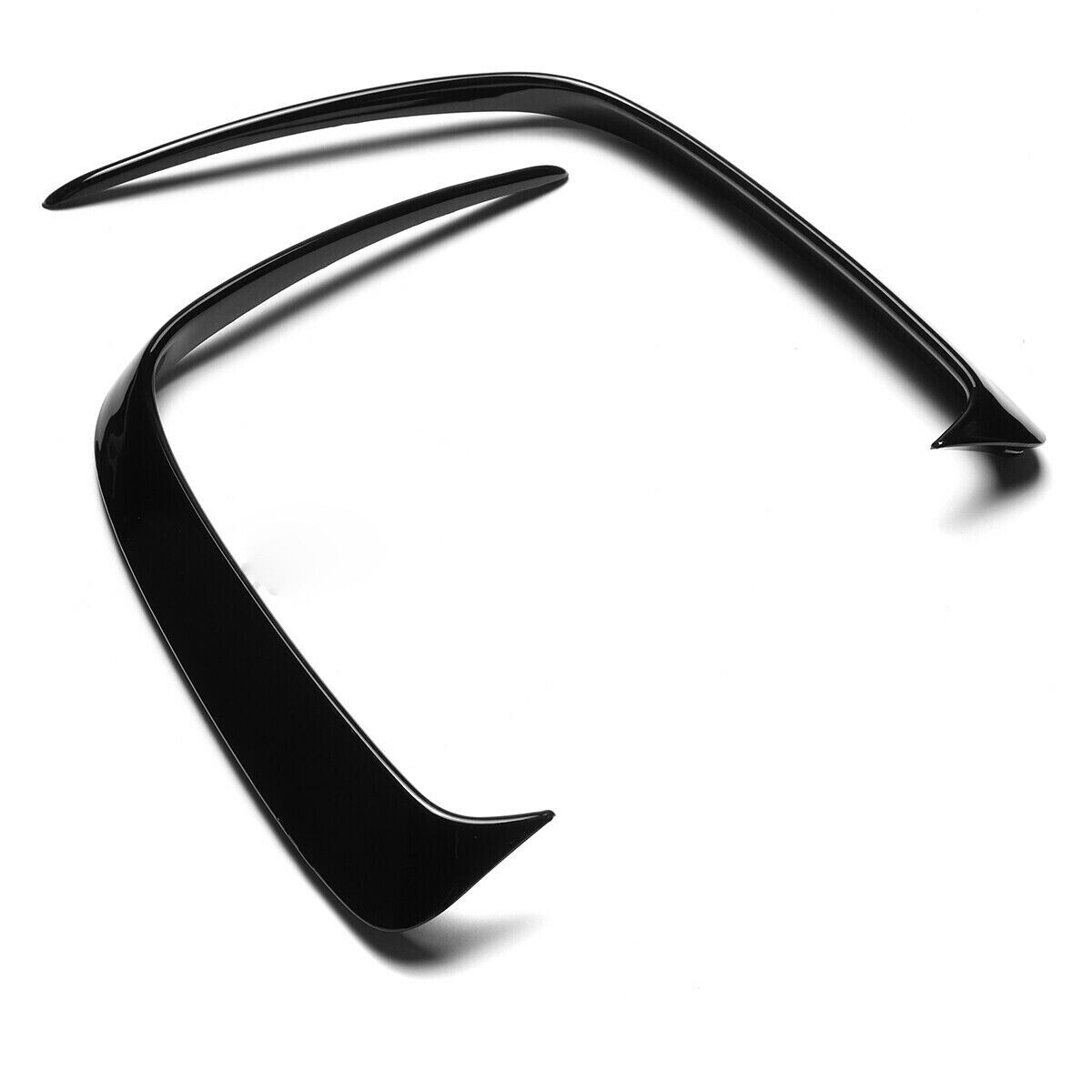 FOR MERCEDES A CLASS W176 A180 AMG SIDE VENT A45 REAR BUMPER FLICKS CANARD GLOSS