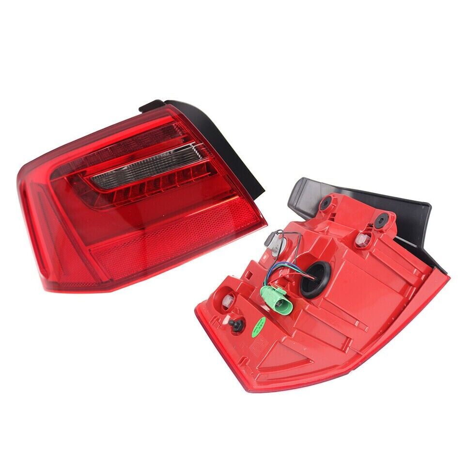 REAR PAIR OUTER LED TAIL LIGHT BRAKE LAMP FOR AUDI A6 C7 SALOON 2012-2015