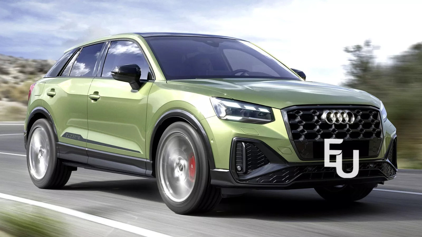 FOR AUDI Q2 RIGHT DRIVER SIDE FRONT HEADLIGHT HEADLAMP LENS COVER 2017-2022