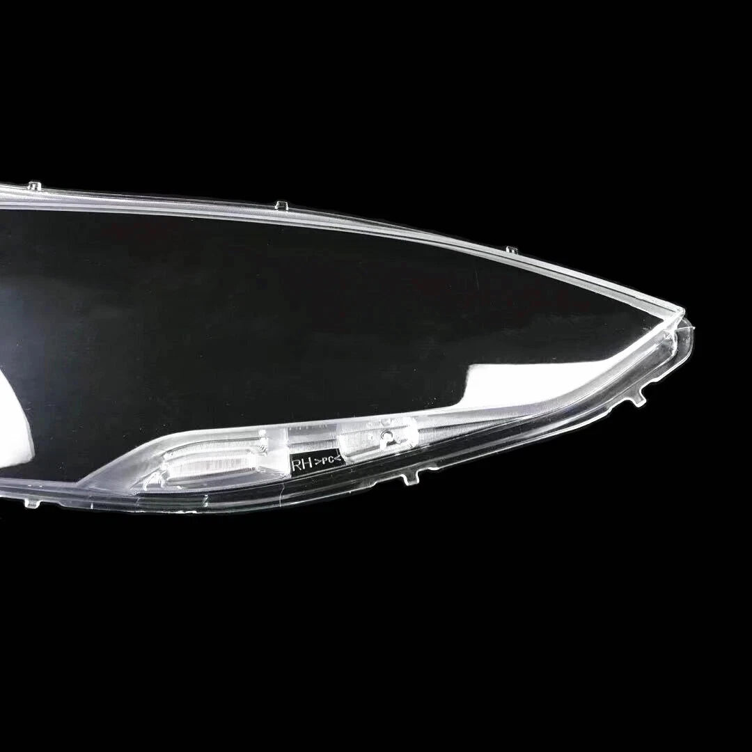 FOR TESLA MODEL S LEFT RIGHT PAIR HEADLIGHT CLEAR LENS COVER REPLACEMENT 12-21