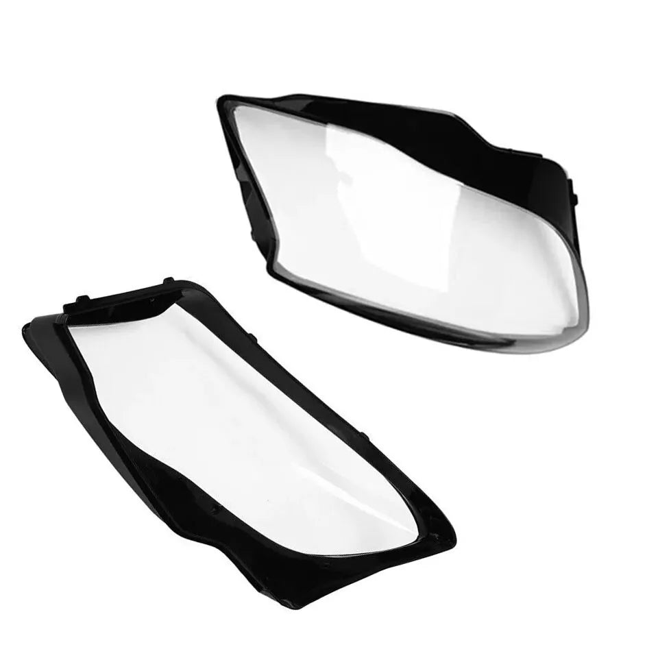 FOR MERCEDES GLA W156 X156 FRONT HEADLIGHT LENS COVERS LEFT RIGHT PAIR 2013-2016