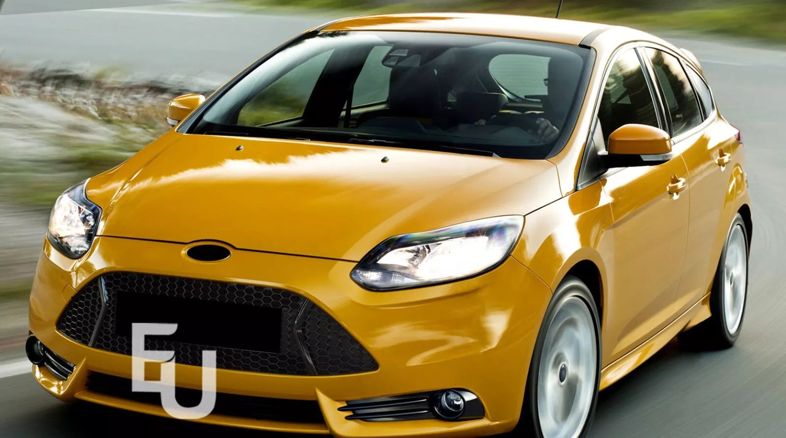 FRONT HEADLIGHT LAMP LENS COVER LEFT RIGHT SIDE PAIR FOR FORD FOCUS MK3 2011-13