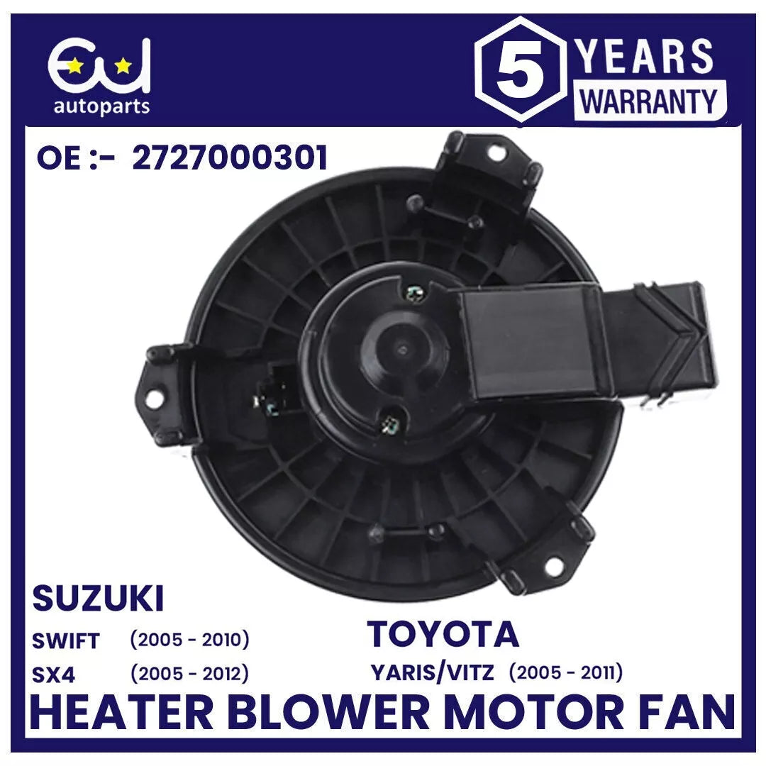 HEATER BLOWER MOTOR FAN FOR SUZUKI SWIFT SX4 TOYOTA YARIS/VITZ 05-12 2727000301
