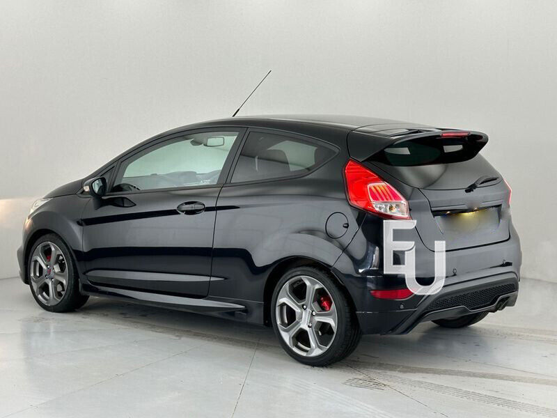 FOR FORD FIESTA MK7 MK7.5 ST STYLE REAR BOOT ROOF SPOILER GLOSS BLACK 08-19 OEM