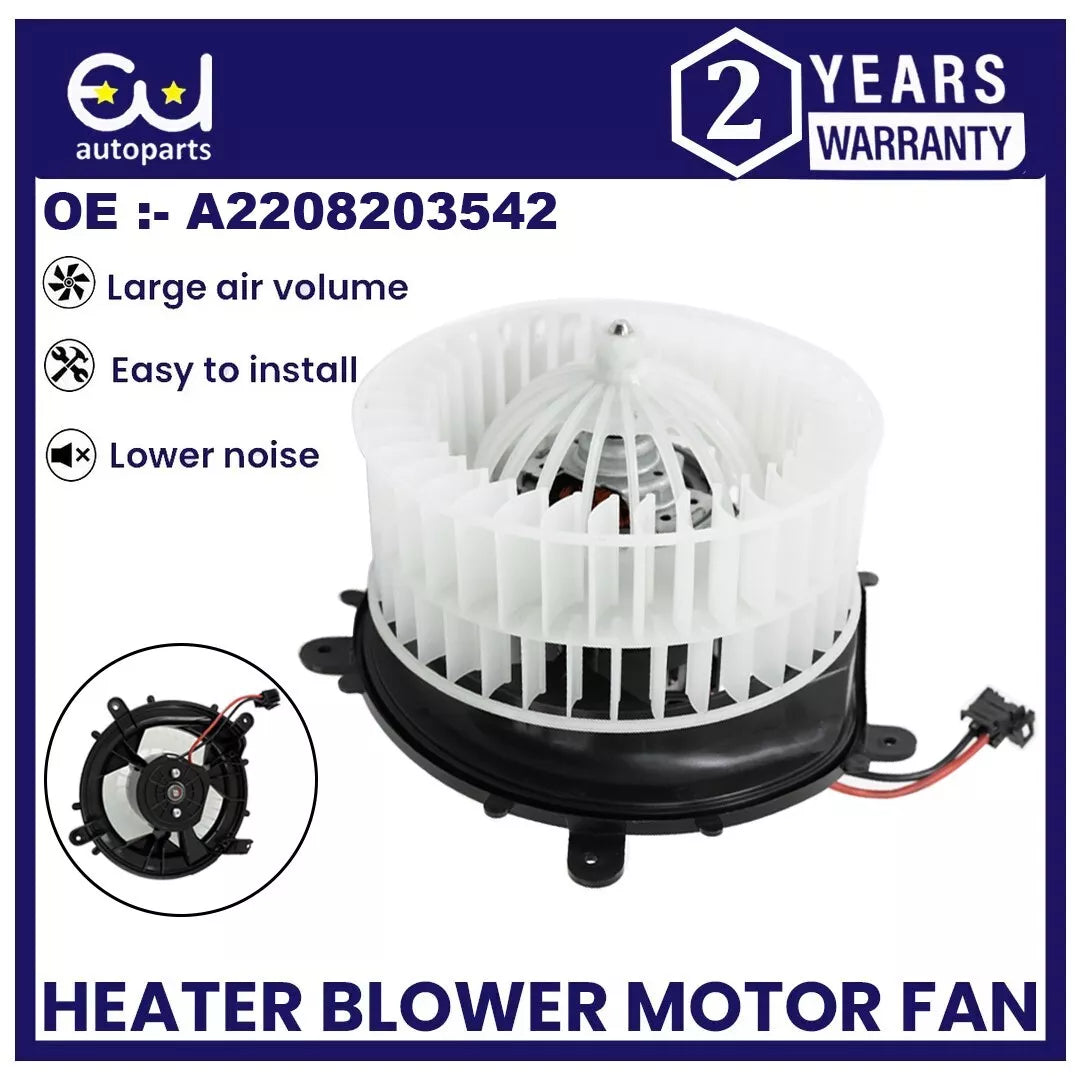 HEATER BLOWER MOTOR FAN FOR MERCEDES S CLASS W220 C215 MAYBACH 57 62 A2208203542