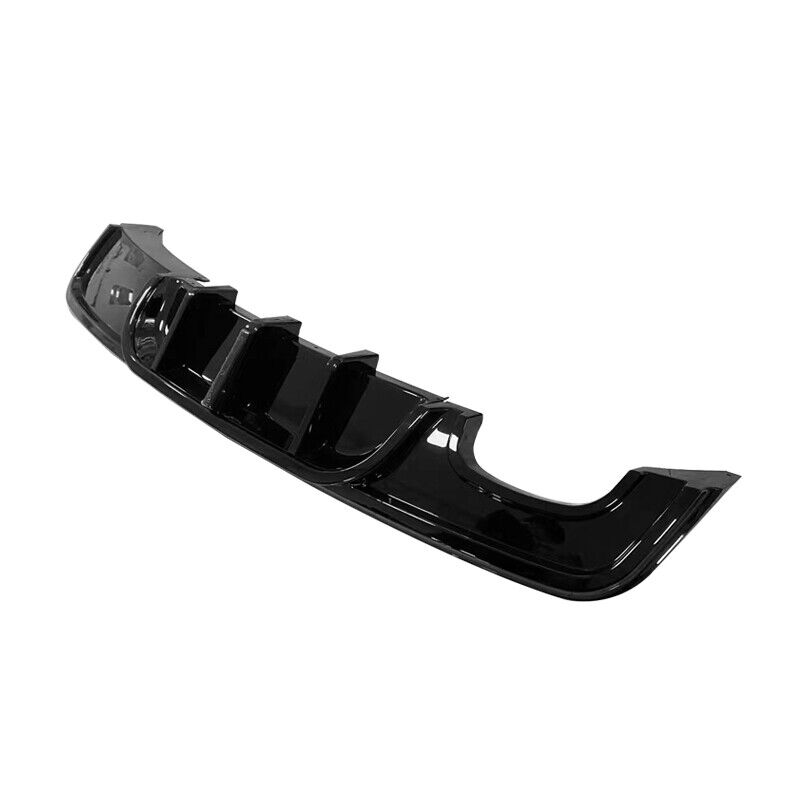 FOR BMW 1 SERIES E82 M SPORT REAR DIFFUSER GLOSS BLACK SPOILER 07-13 WITHOUT LED