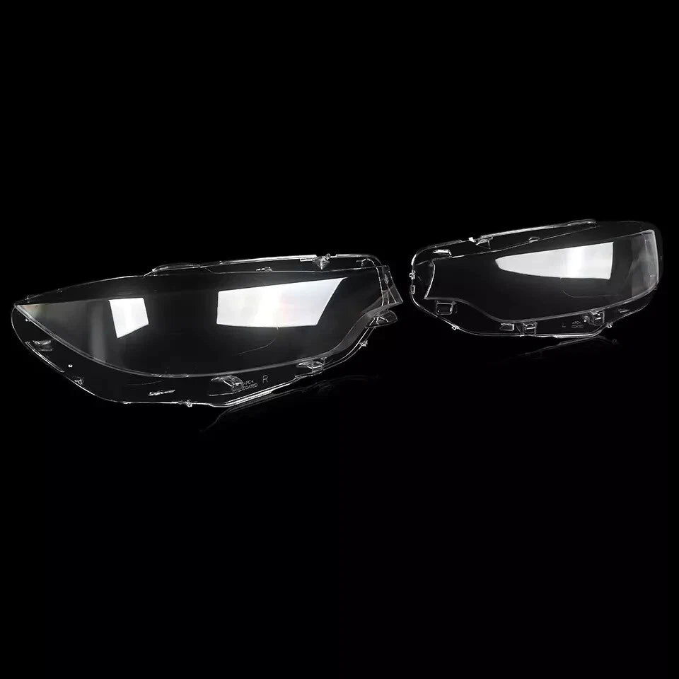 LEFT RIGHT PAIR HEADLAMP HEADLIGHT LENS COVER FOR BMW 4 SERIES F32 F33 F36 17-20