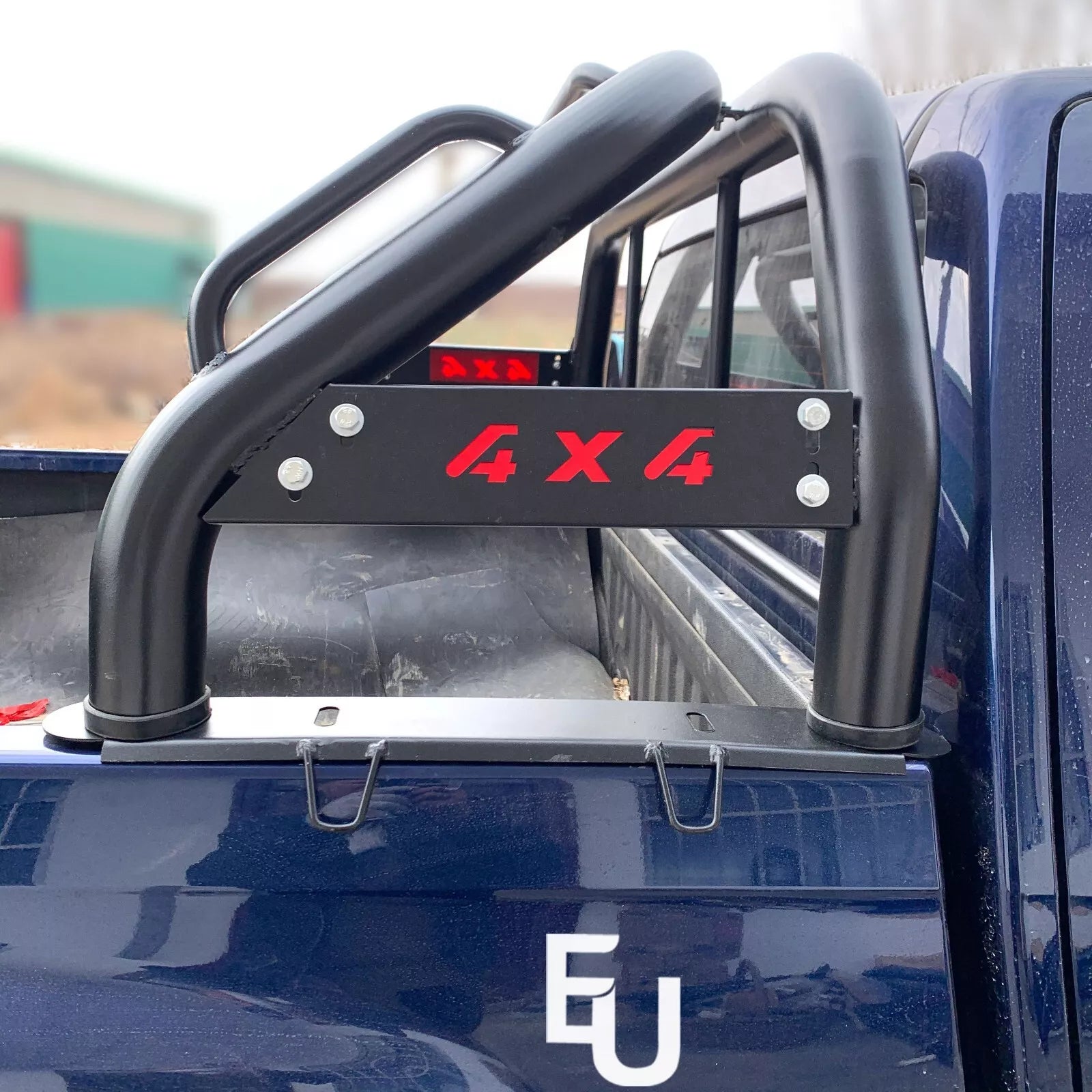 BLACK TEXTURED DOUBLE CAB PICKUP IRON ROLL BAR FOR NISSAN NAVARA NP300 D23 2016+