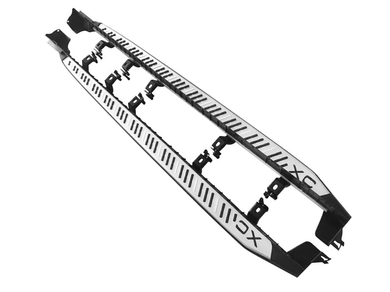 OE STYLE ALUMINIUM RUNNING BOARD SIDE STEPS FOOT RAILS FOR VOLVO XC60 2013-2017