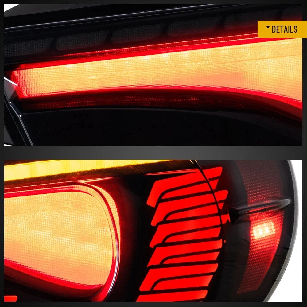 GTS SMOKE LED REAR LIGHTS FOR TOYOTA 86 GT86 SUBARU BRZ 2012-2020 TAIL LAMPS