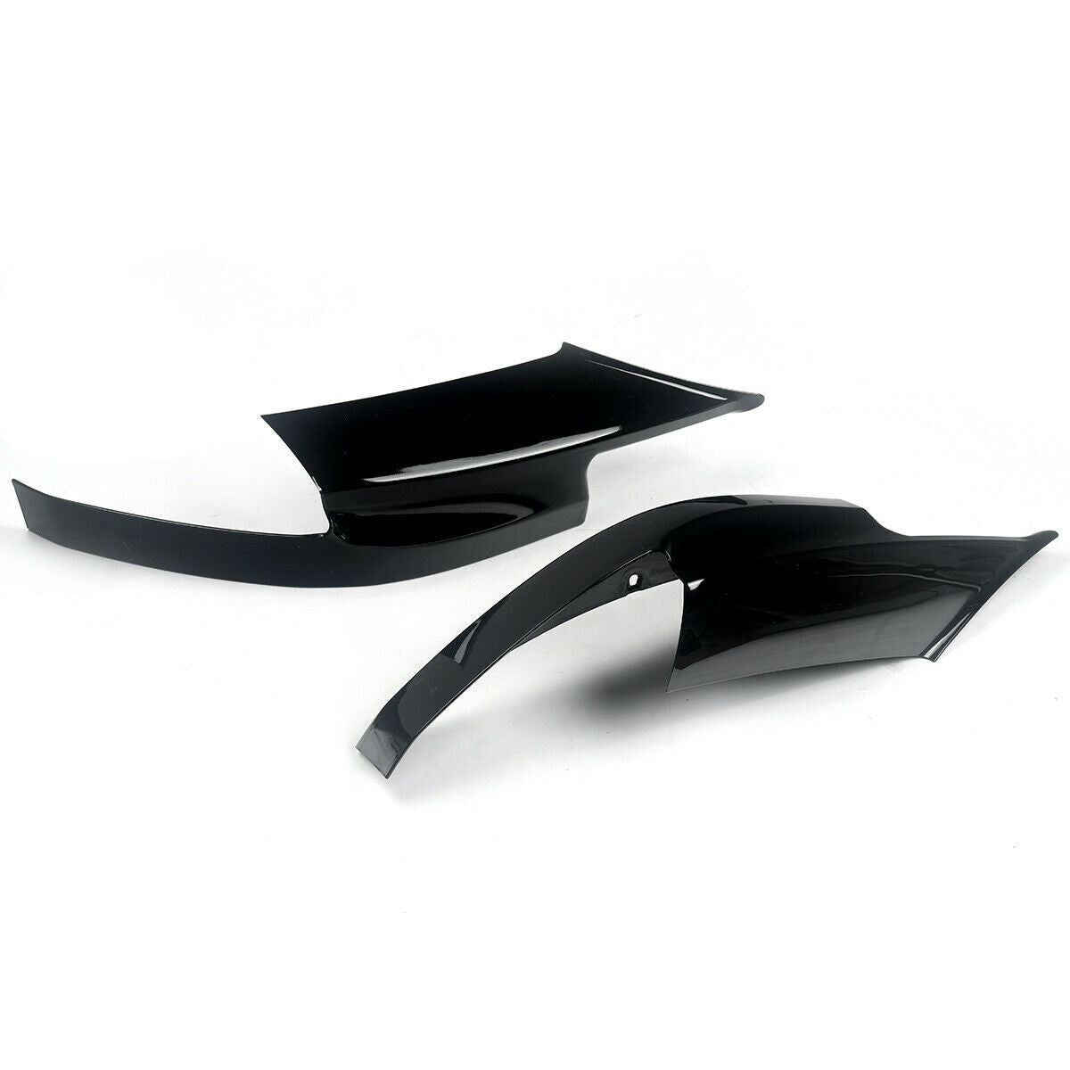 FOR BMW F10 M5 FRONT BUMPER SPLITTER LIP SPOILER GLOSS BLACK 2010-2016