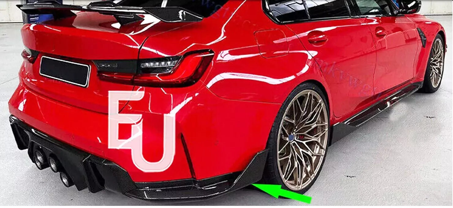 FOR BMW G80 M3 G82 M4 BODYKIT BODY KIT FRONT SPLITTER REAR DIFFUSER SKIRT 2020+