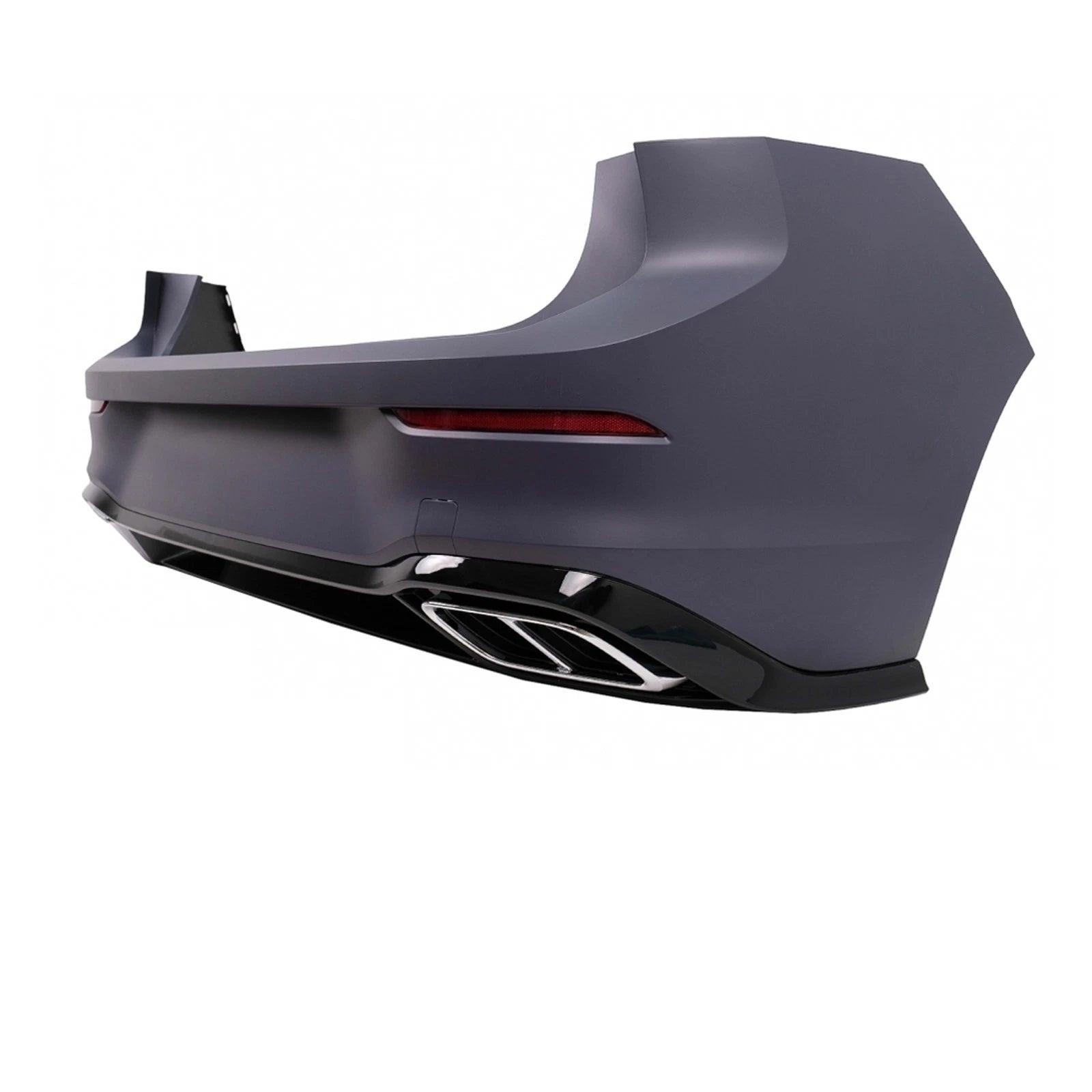 FOR VW GOLF MK8 R LINE 20-24 REAR BUMPER COMPLETE DIFFUSER TRIMS REFLECTORS NEW