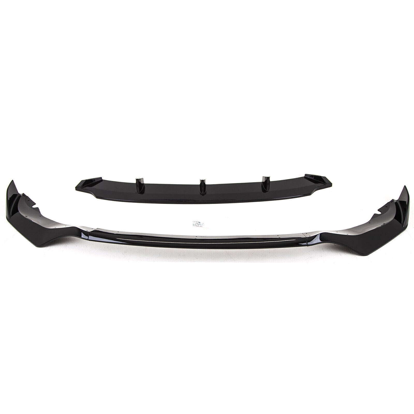 FOR BMW X5 G05  M SPORT FRONT SPLITTER EXTENSION SPOILER LIP GLOSS BLACK 19-23
