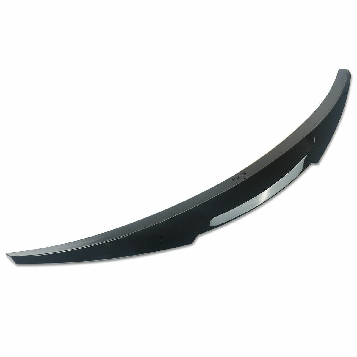 FOR BMW 5 SERIES F10 M-SPORTS M4 REAR TRUNK LID LIP BOOT SPOILER 10-16 GLOSS BLK