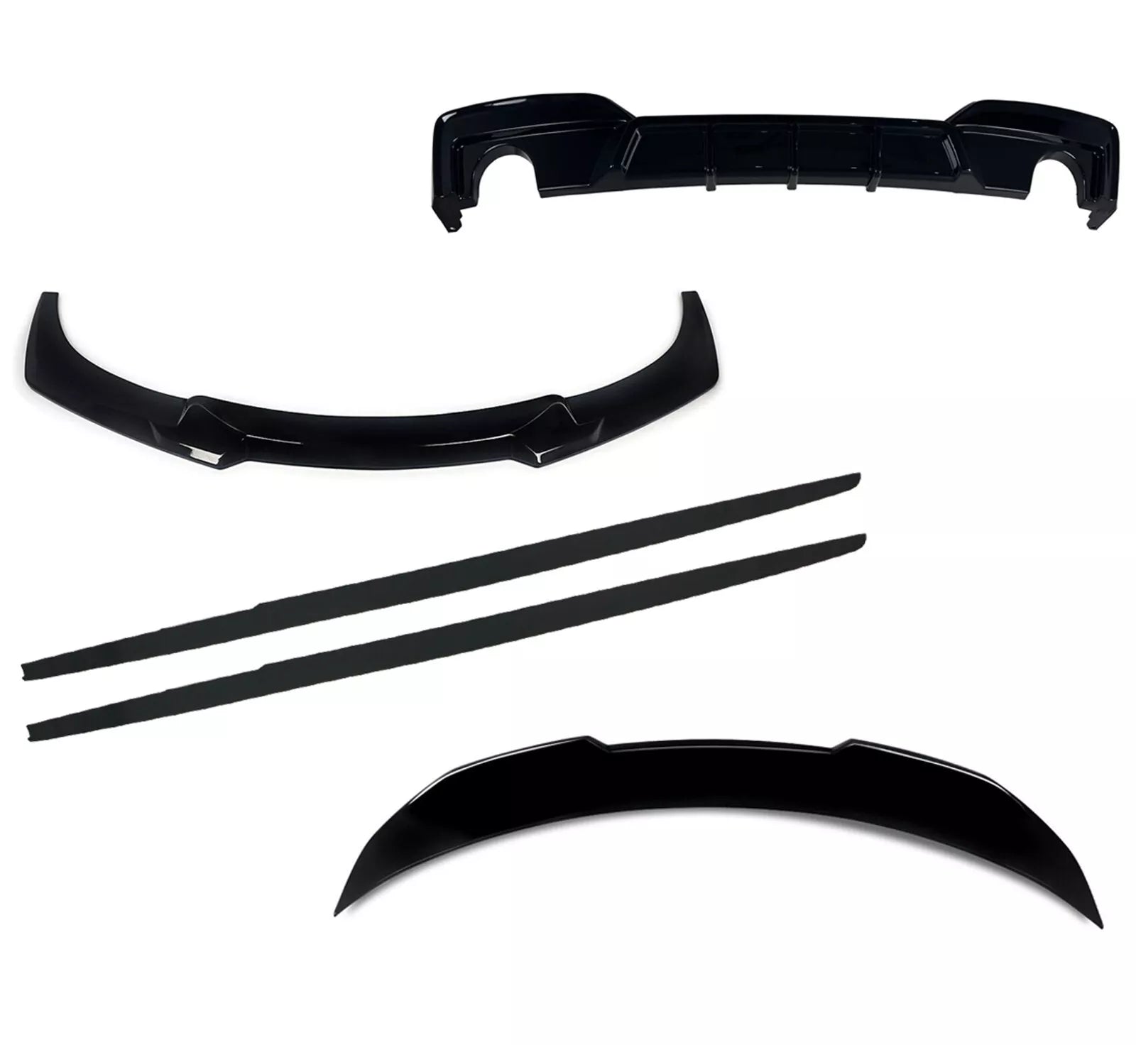 FOR BMW 6 SERIES F06 GRAN COUPE BODYKIT SPLITTER REAR DIFFUSER SPOILER BODY KIT