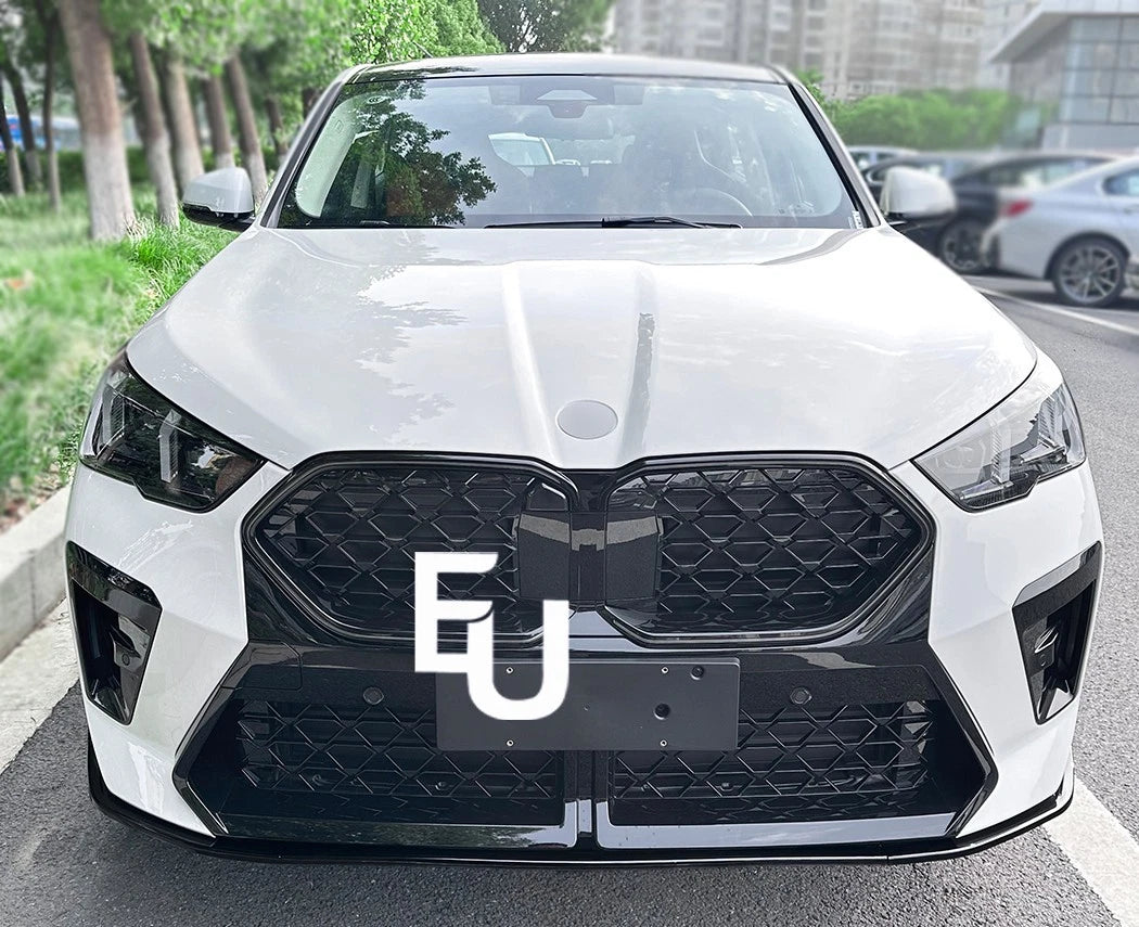 FOR BMW X2 U10 M SPORT FRONT BUMPER SPLITTER SPOILER LIP GLOSS BLACK 2023-2025
