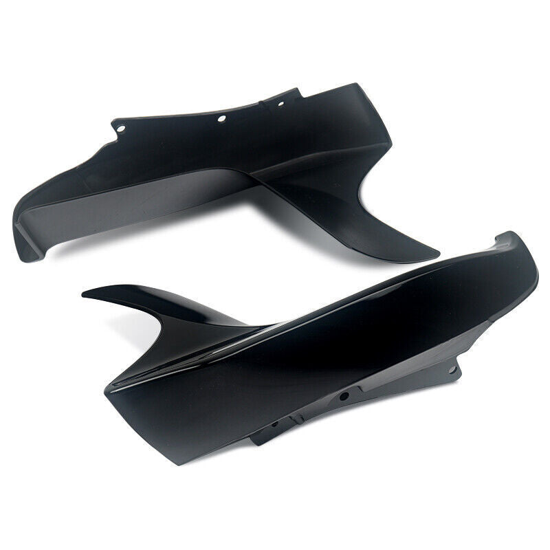 FOR BMW 5 SERIES F90 M5 PERFORMANCE FRONT CORNER SPLITTERS X2 GLOSS BLACK 17 ON