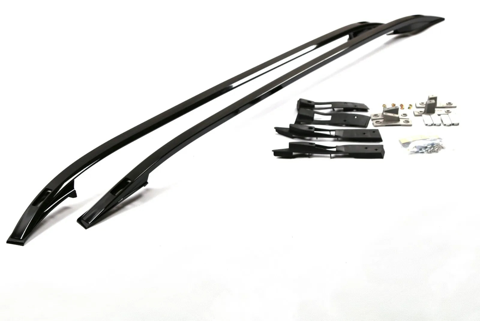 FOR RANGE ROVER EVOQUE 2011+ L538 BLACK ALUMINIUM ROOF RAILS RACK BARS OEM FIT