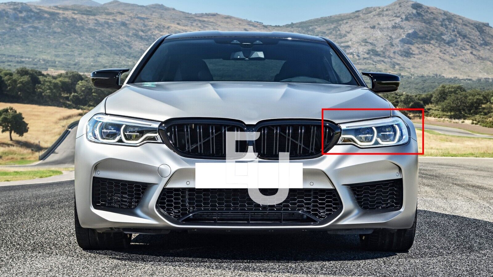 FOR BMW 5 SERIES G30 G38 G31 2016-2019 HEADLIGHT LENS HEADLAMP COVER LEFT SIDE