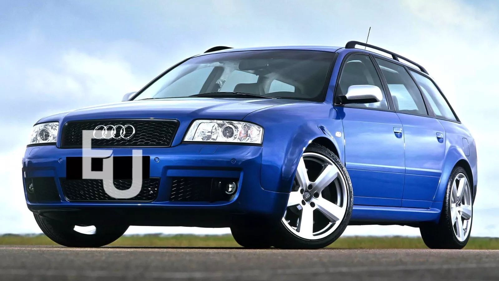 FOR AUDI A6 C5 LEFT PASSENGER SIDE FRONT HEADLIGHT HEADLAMP LENS COVER 2003-2005