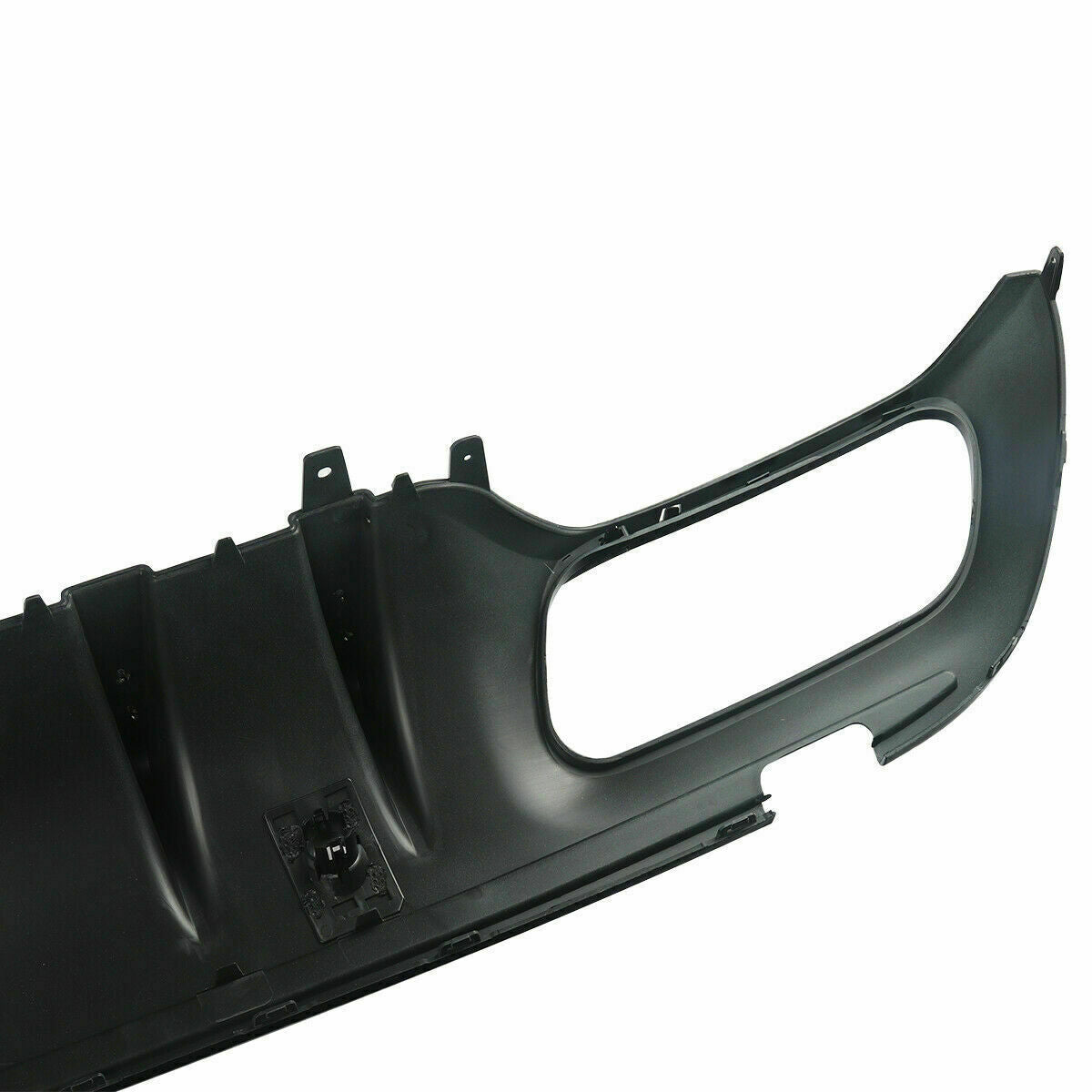 FOR MERCEDES C CLASS W205 SALOON ESTATE AMG C63 STYLE REAR DIFFUSER FACELIFT 19+