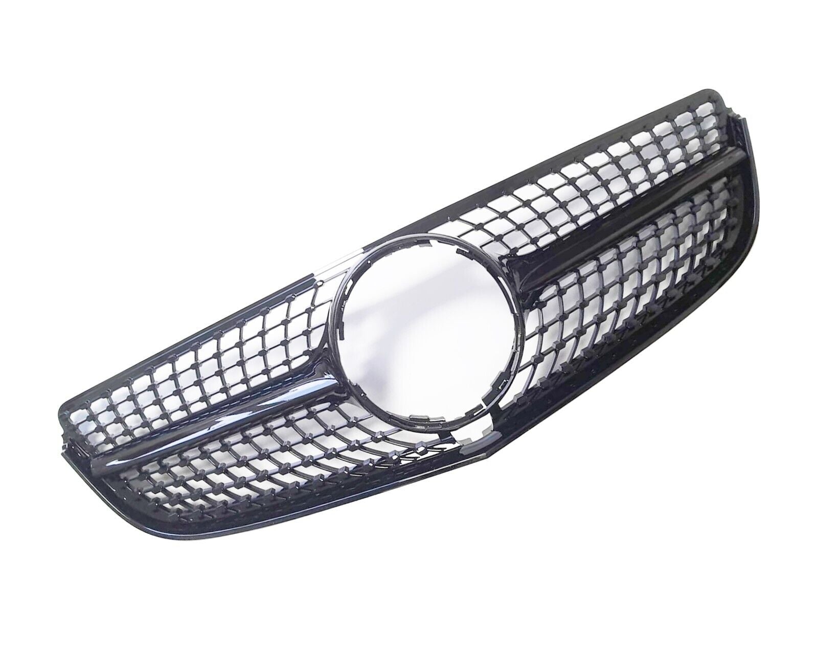 FOR MERCEDES E CLASS COUPE CABRIOLET W207 14-17 FRONT GRILL GRILLE BLACK DIAMOND