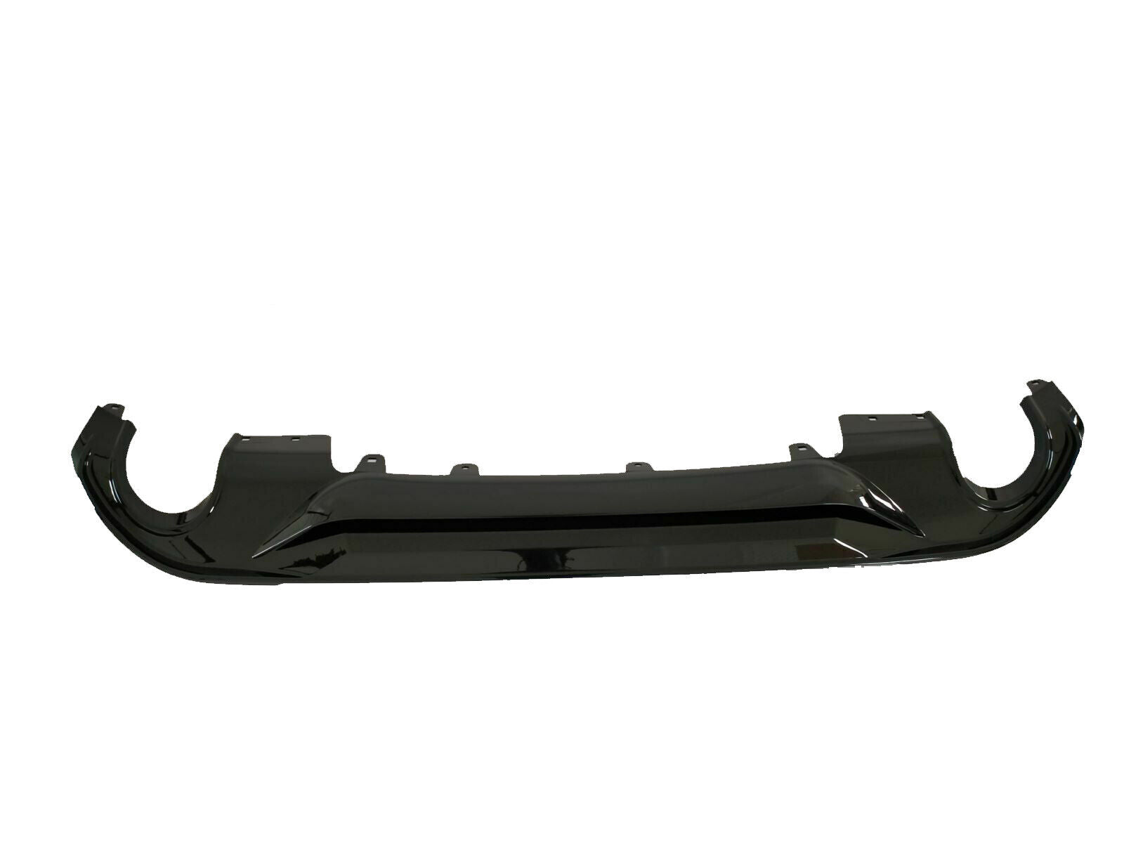FOR BMW X1 F48 F49 MP STYLE REAR BUMPER DIFFUSER VALANCE GLOSS BLACK 2016-2021