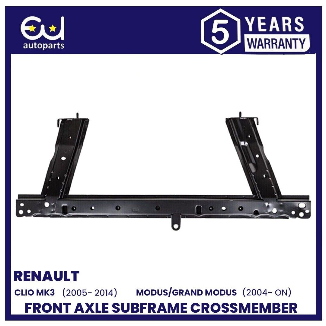 NEW FRONT COMPLETE SUBFRAME & RADIATOR SUPPORT BAR FOR RENAULT CLIO MK3 MODUS