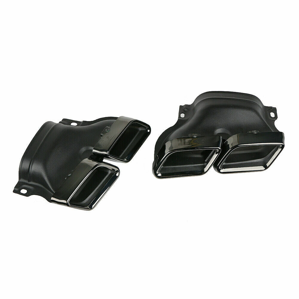 FOR MERCEDES BENZ C CLASS W205 AMG C63 REAR DIFFUSER BUMPER AMG SEDAN 2015-2018