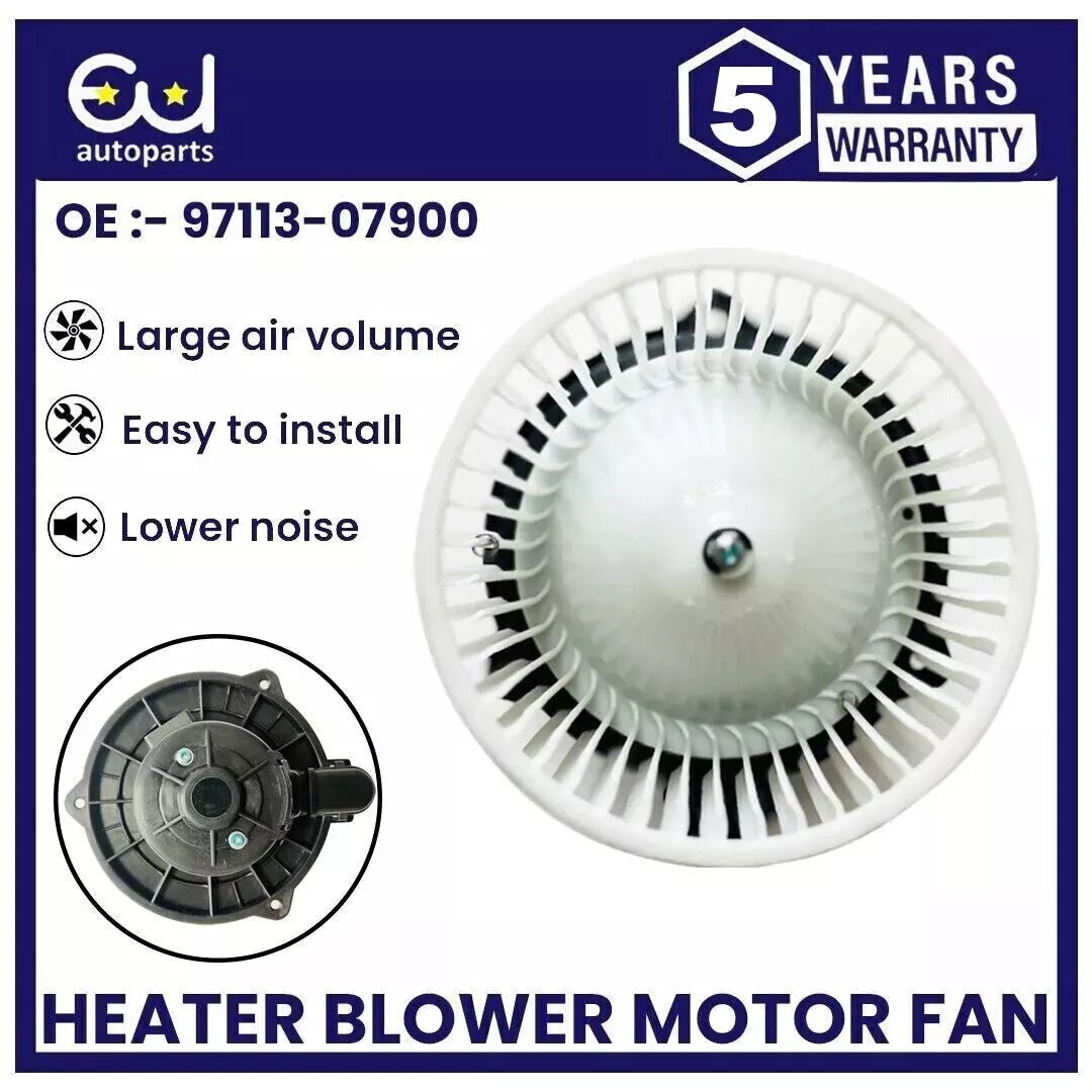 HEATER FAN BLOWER MOTOR ASSEMBLY FOR KIA PICANTO MK1 1.0 1.1 CRDI 2004-2011
