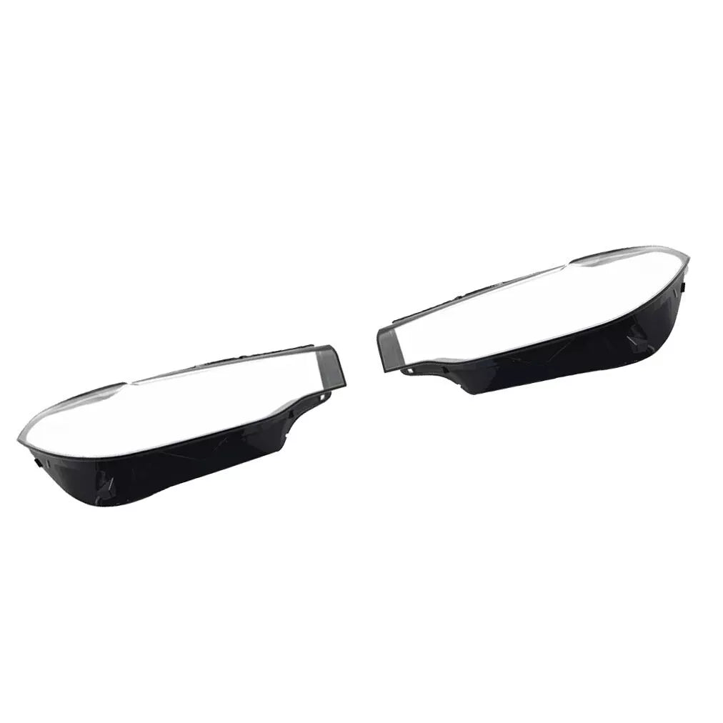 LEFT RIGHT PAIR HEADLIGHT HEADLAMP CLEAR LENS COVER FOR BMW X7 G07 2018-2021