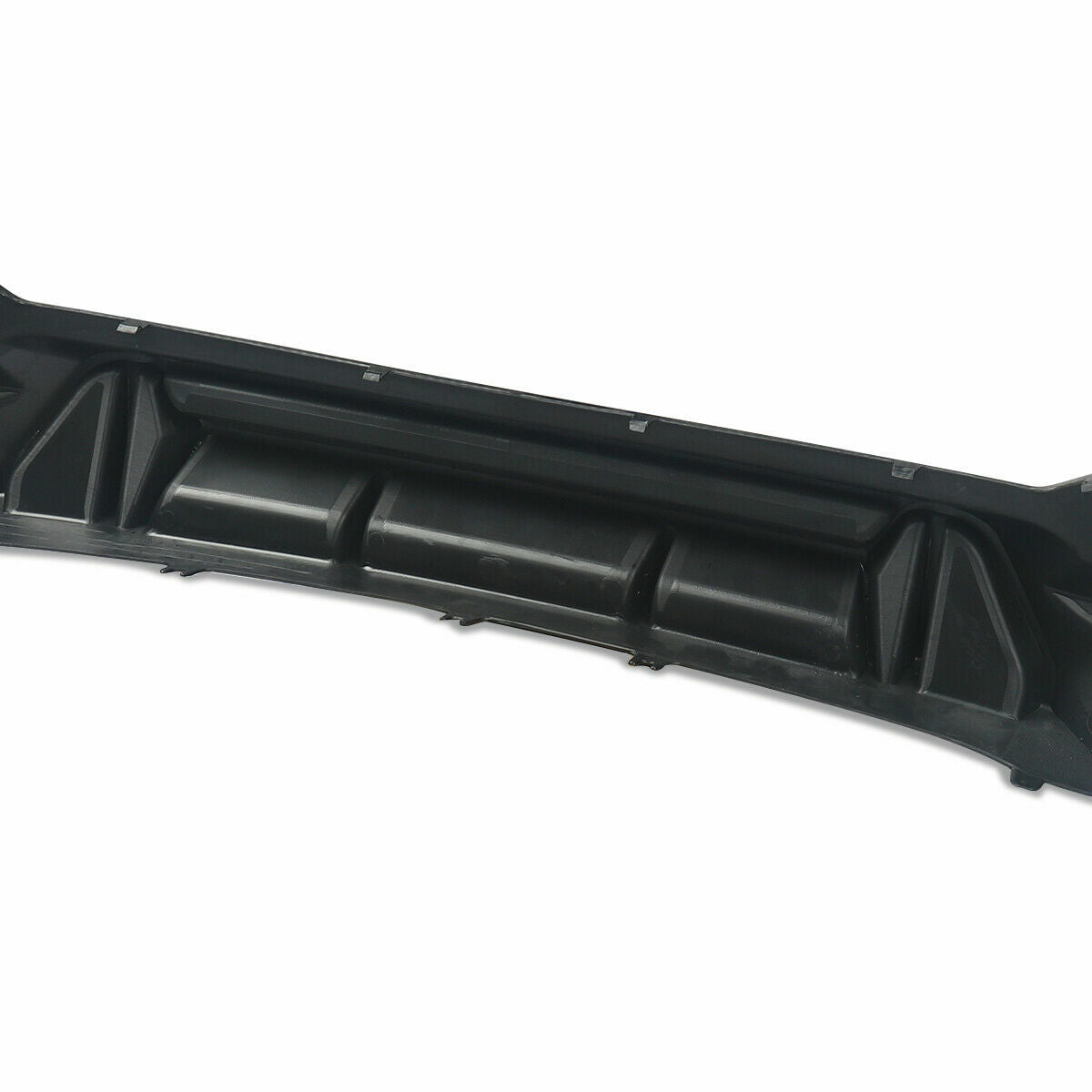 FOR BMW 5 SERIES G30 G31 M PERFORMANCE M5 STYLE REAR BUMPER DIFFUSER GLOSS BLACK