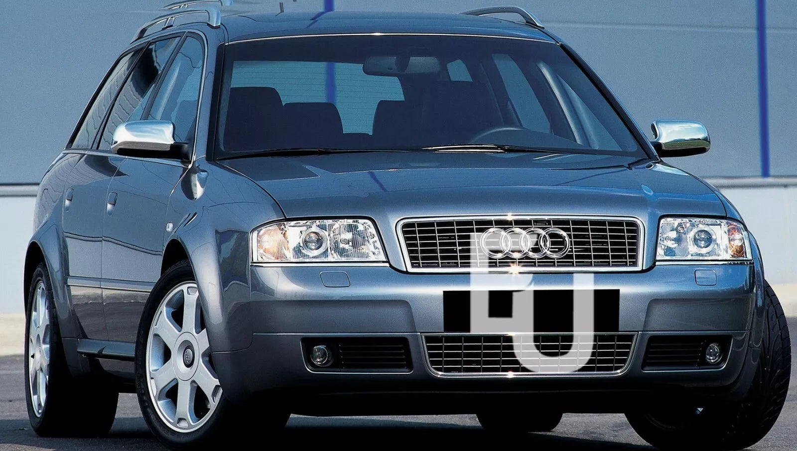 FOR AUDI A6 C5 LEFT RIGHT SIDE PAIR FRONT HEADLIGHT HEADLAMP LENS COVER 1998-02