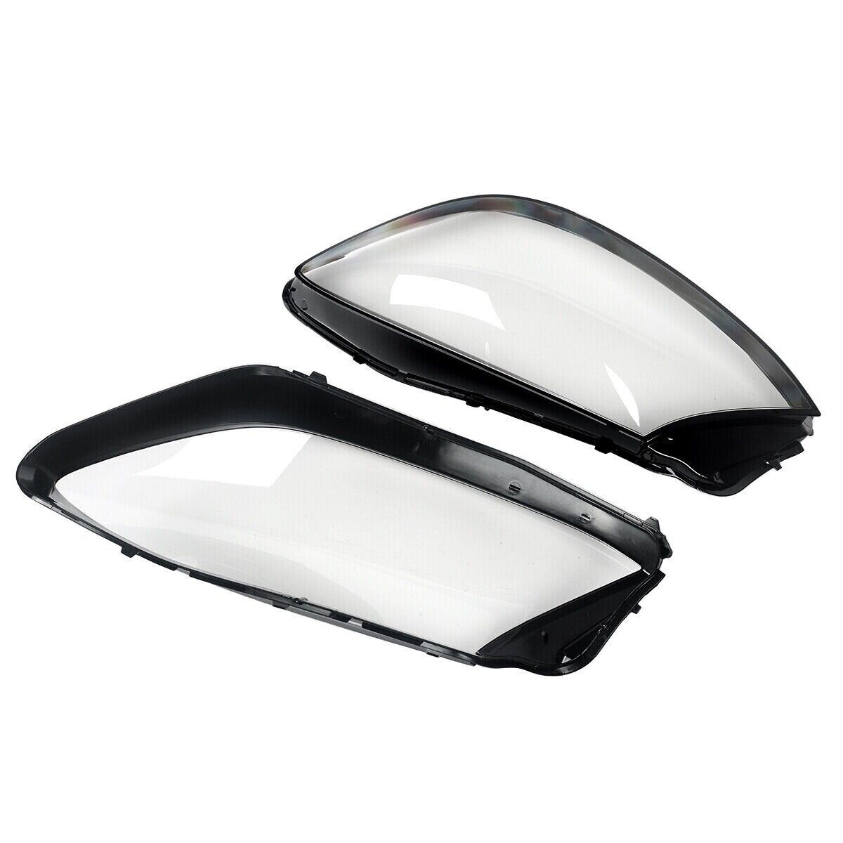 PAIR FOR MERCEDES-BENZ S CLASS W222 LCI HEADLAMP HEADLIGHT LENS COVER 2018-2020