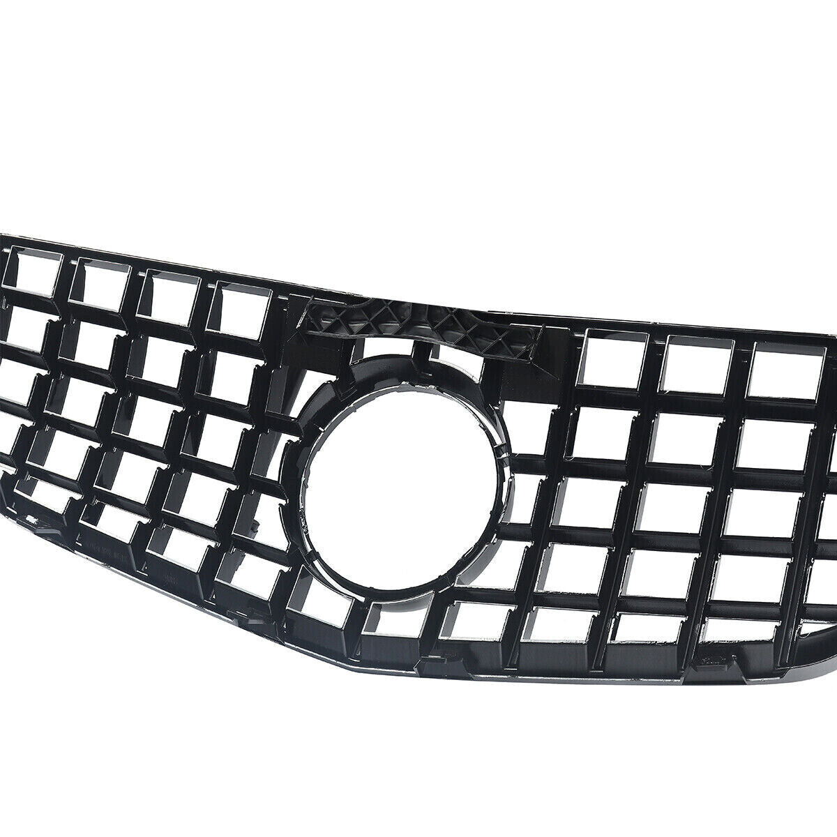 FOR MERCEDES E CLASS W212 FRONT GRILLE GRILL PANAMERICANA GT R STYLE GLOSS 09-13