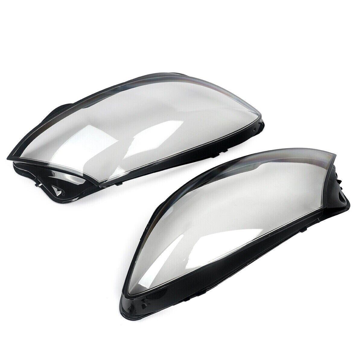 1PAIR FOR MERCEDES-BENZ W222 S CLASS 2014-17 CLEAR HEADLAMP HEADLIGHT LENS COVER