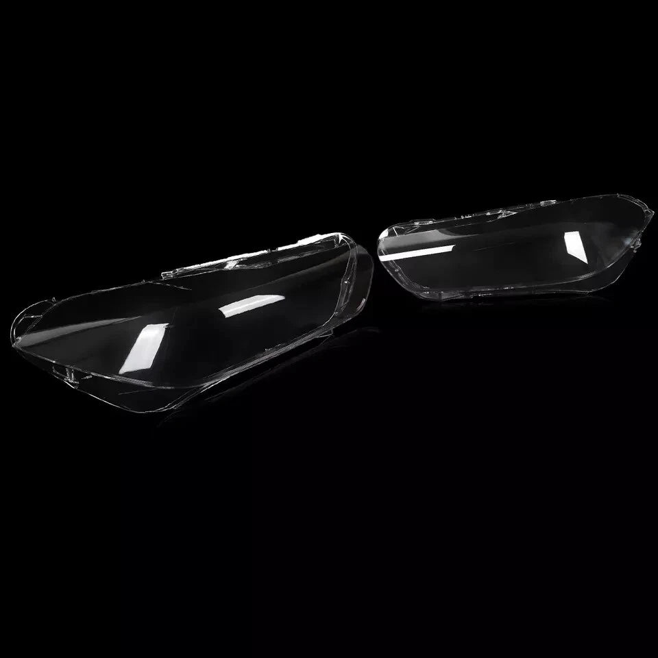 PAIR FOR BMW X2 F39 2018-23 HEADLIGHT LENS HEADLAMP COVER SHELL LEFT RIGHT SIDE