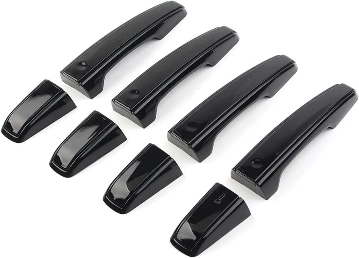 DOOR HANDLE SKINS FOR RANGE ROVER VOGUE L405 ALL BLACK AUTOBIOGRAPHY NOT COVERS