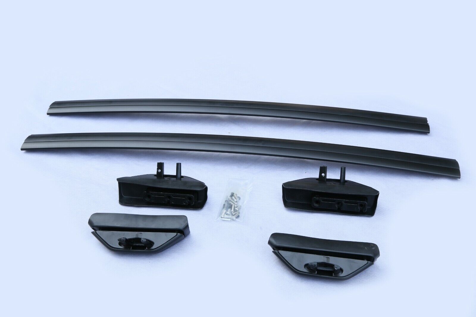FOR HONDA CRV MK2 2002-2006 ALUMINIUM BLACK ROOF CROSS RAILS BARS 100% OEM FIT