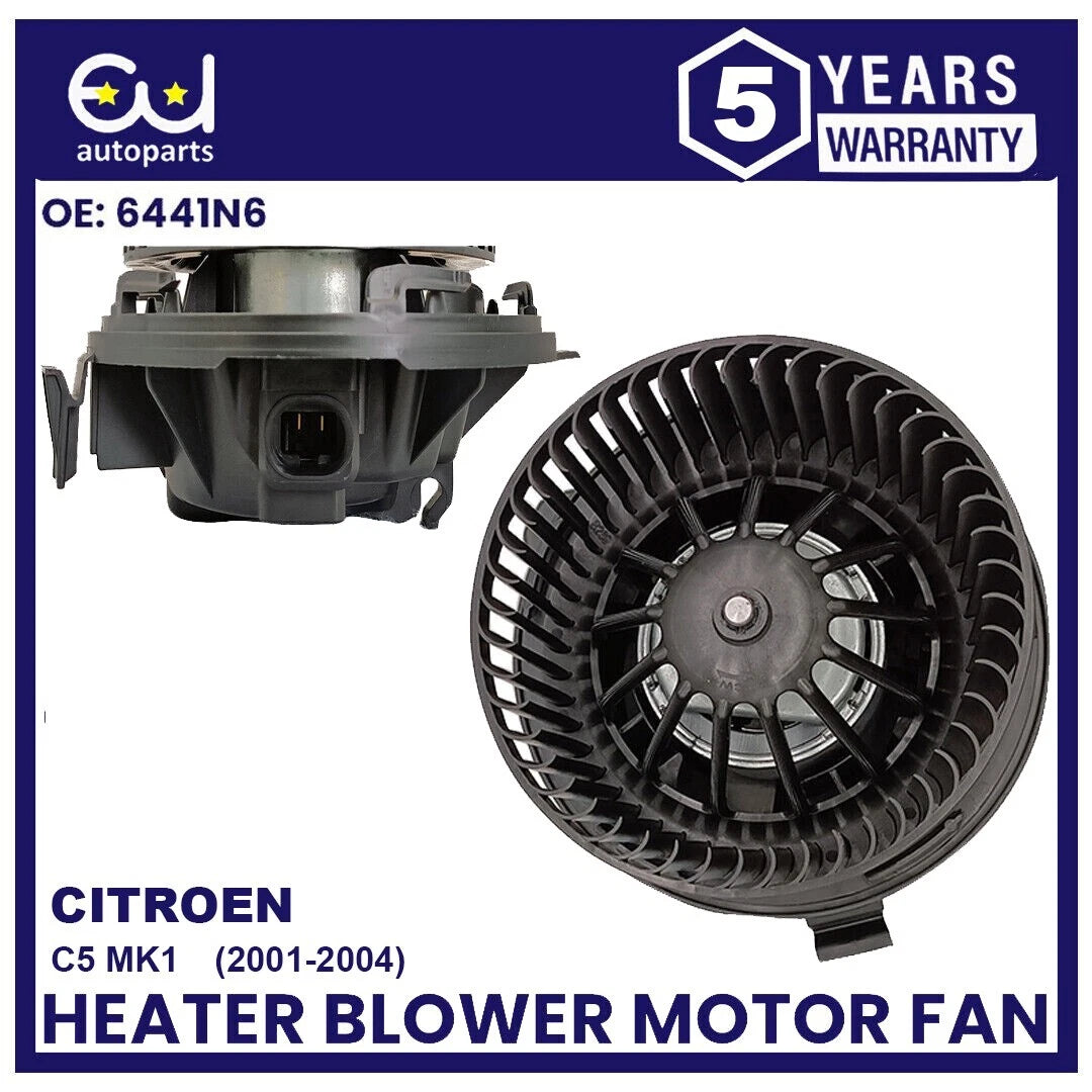 NEW HEATER BLOWER MOTOR FAN FOR CITROEN C5 MK1 2001-2004 6441N6