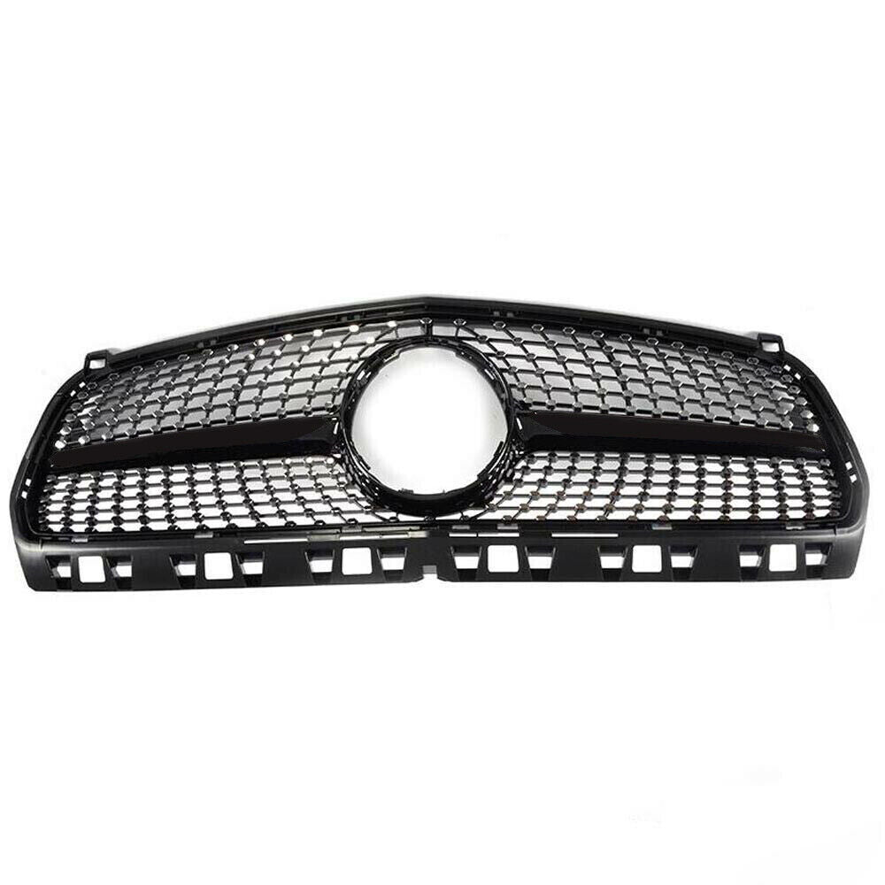FOR MERCEDES A CLASS W176 FRONT BUMPER GRILLE GRILL DIAMOND BLACK PRE FACELIFT