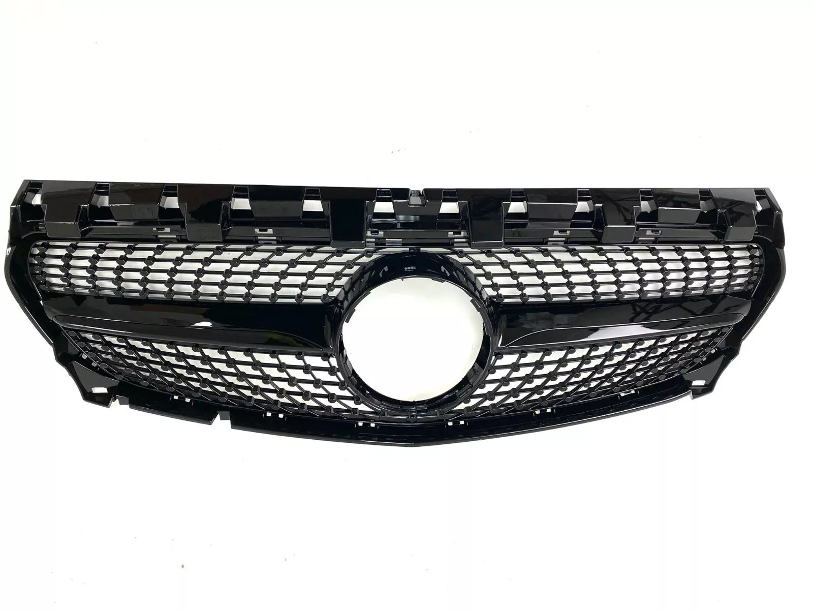 FOR MERCEDES CLA CLASS W117 C117 13-19 FRONT GRILLE GRILL BLACK DIAMOND STYLE