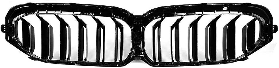 FOR BMW 5 SERIES G30 G31 F90 M5 LOOK KIDNEY GRILLE GRILL TWIN SLAT LCI 2021+