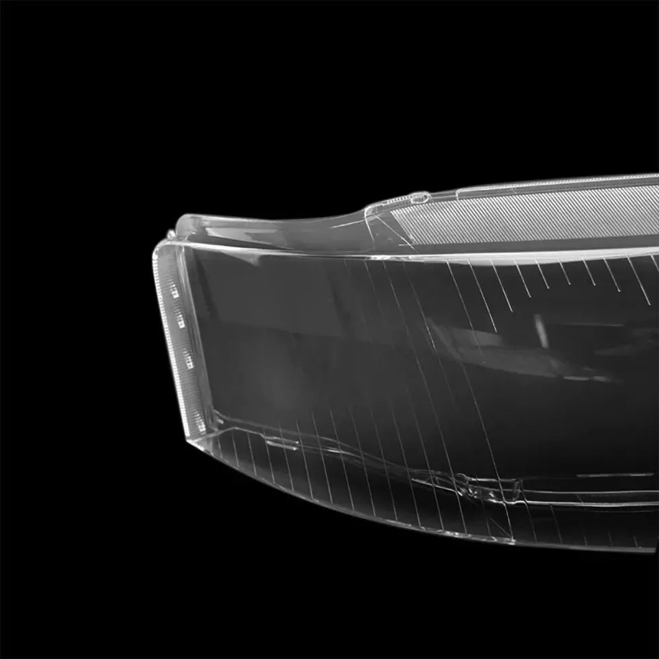 FOR AUDI A6 C5 RIGHT DRIVER SIDE FRONT HEADLIGHT HEADLAMP LENS COVER 2003-2005