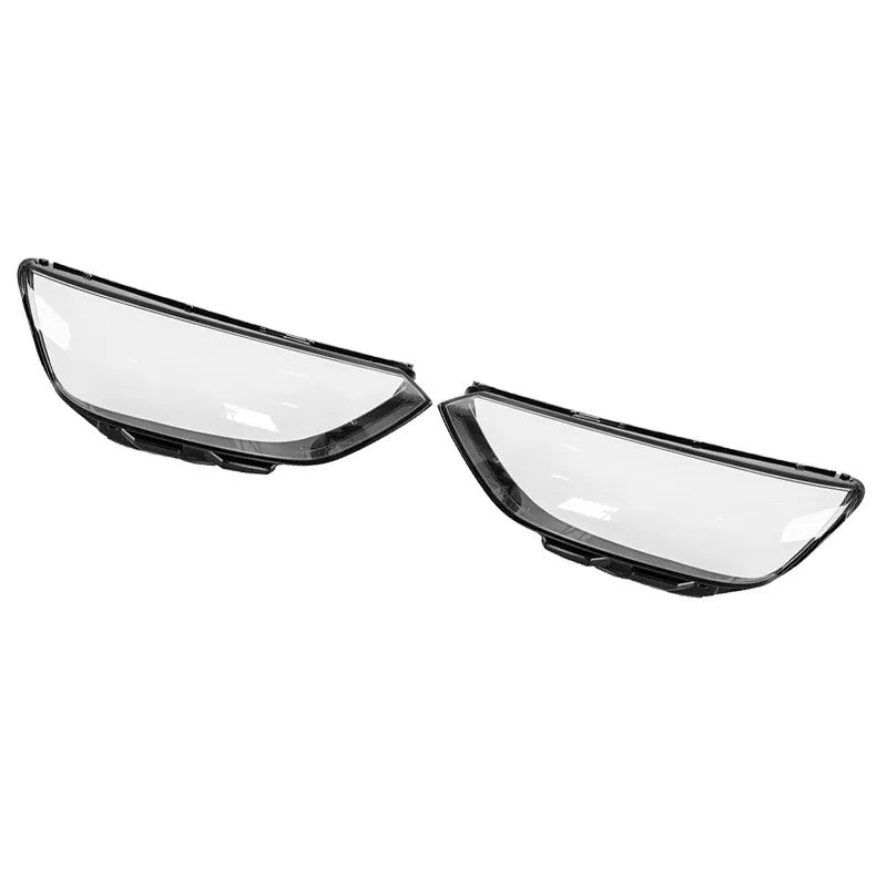FOR AUDI A4 B9 B9.5 LEFT RIGHT SIDE PAIR FRONT HEADLIGHT HEADLAMP LENS COVER 20+