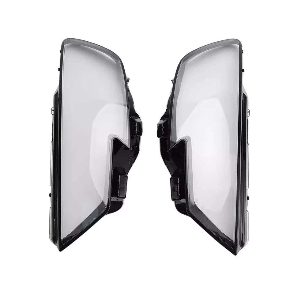 FOR AUDI A3 8V HEADLIGHT HEADLAMP CLEAR LENS COVER RIGHT LEFT SIDE PAIR 2016-20