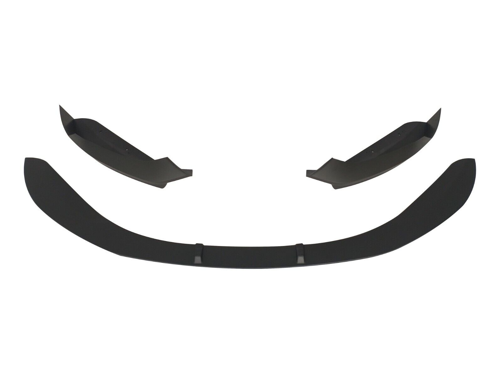 BMW F20 F21 1 SERIES 2015 2018 M SPORT FRONT LIP SPLITTER FOR UK MATTE BLACK